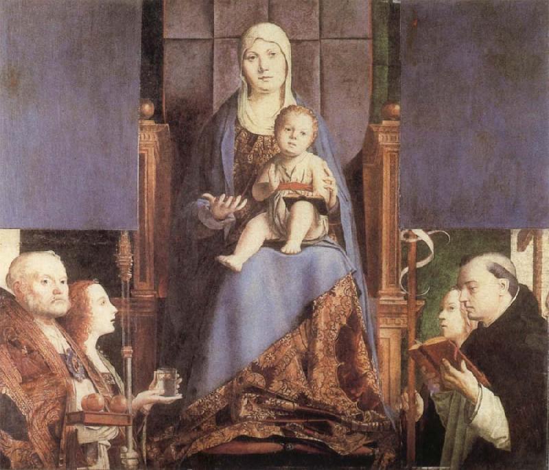 Antonello da Messina Sacra Conversazione Germany oil painting art